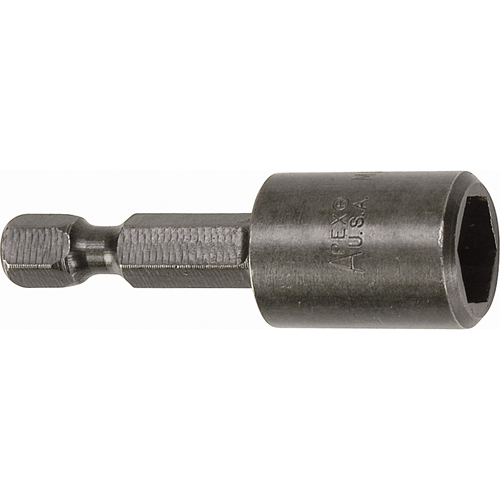 Tourne-&eacute;crou pour vis SAE de feuille m&eacute;tallique, Embout 1/4", Prise 1/4", 1-3/4" lo, Magn&eacute;tique St. Lawrence Industrial & Safety Supply