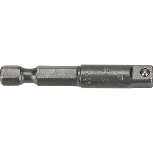 Rallonge de prise de t&ecirc;te hexagonale &agrave; carr&eacute; m&acirc;le, 1/4" Prise, 1-3/8" lo St. Lawrence Industrial & Safety Supply