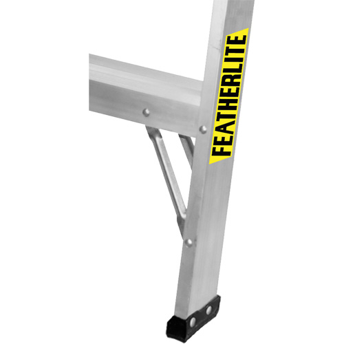 Industrial-Duty Sawhorse, 2' H x 31.9375" W x 23.50" D, 300 lbs. Capacity, Aluminum St. Lawrence Industrial & Safety Supply