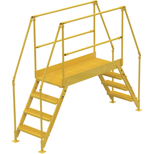 &eacute;chelles de liaison, 91 " Port&eacute;e hors tout, 40" ha x 48" p, 24" Largeur de la marche St. Lawrence Industrial & Safety Supply