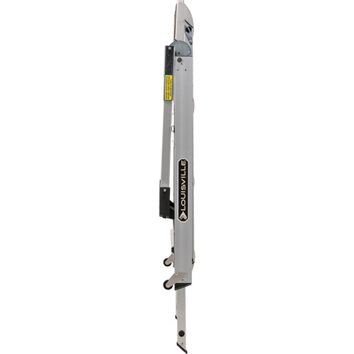 &eacute;chelle escabeau avec roues pivotantes, 4 marches, 44,25" x 22,13" x Hauteur 59" St. Lawrence Industrial & Safety Supply