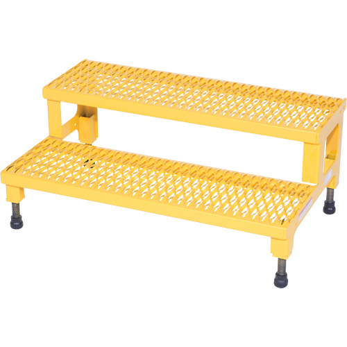 Plate-forme ajustable Step-Mate, 2 marche(s), 36-3/16" la x 22-7/8" lo x 15-1/4" h, Capacit&eacute; 500 lb St. Lawrence Industrial & Safety Supply
