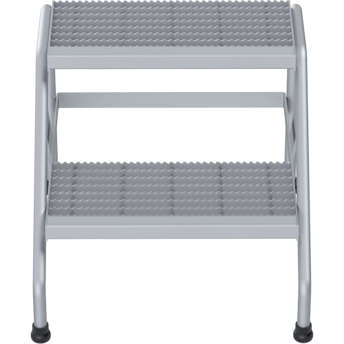 Escabeau en aluminium, 2 marche(s), 22-13/16" la x 24-9/16" lo x 20" h, Capacit&eacute; 500 lb St. Lawrence Industrial & Safety Supply