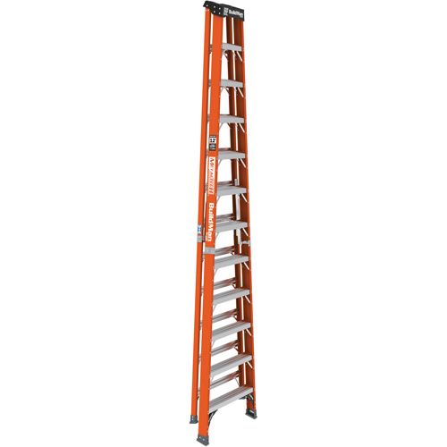 Escabeau, 12', Fibre de verre, Capacit&eacute; 375 lb, Type 1AA St. Lawrence Industrial & Safety Supply