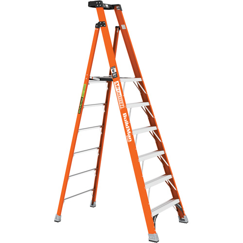 Escabeau avec plateforme Safespace, 6', Cap. De 300 lb St. Lawrence Industrial & Safety Supply