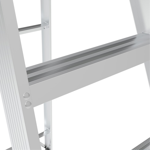 Step Ladder with Paint Tray, 6', Aluminum, 200 lbs. Capacity, Type 3 St. Lawrence Industrial & Safety Supply