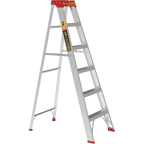 Escabeau, 6', Aluminium, Capacit&eacute; 200 lb, Type 3 St. Lawrence Industrial & Safety Supply