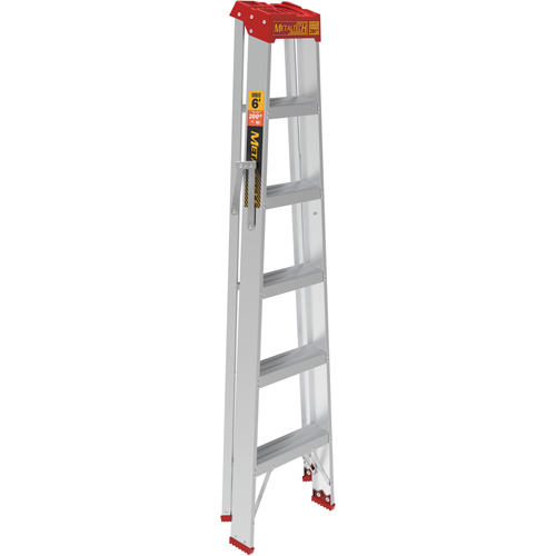 Escabeau, 6', Aluminium, Capacit&eacute; 200 lb, Type 3 St. Lawrence Industrial & Safety Supply