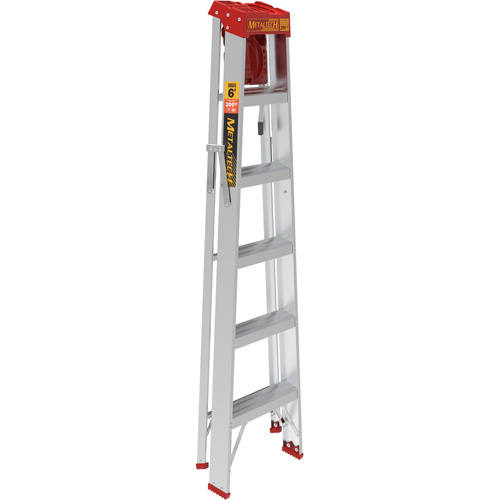 Step Ladder with Paint Tray, 6', Aluminum, 200 lbs. Capacity, Type 3 St. Lawrence Industrial & Safety Supply