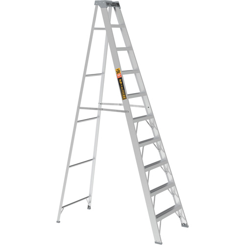 Escabeau, 10', Aluminium, Capacit&eacute; 225 lb, Type 2 St. Lawrence Industrial & Safety Supply