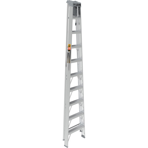 Escabeau avec plateau &agrave; peinture, 10', Aluminium, Capacit&eacute; 225 lb, Type 2 St. Lawrence Industrial & Safety Supply