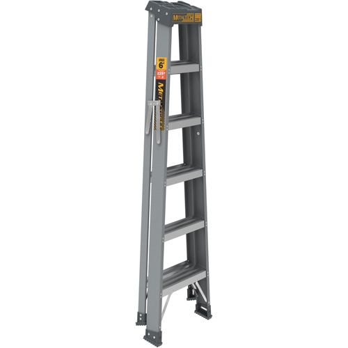 Escabeau, 6', Fibre de verre, Capacit&eacute; 225 lb, Type 2 St. Lawrence Industrial & Safety Supply