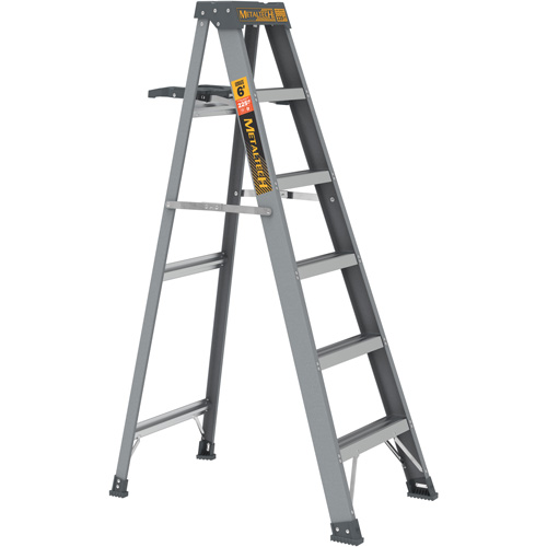 Escabeau avec plateau &agrave; peinture, 6', Fibre de verre, Capacit&eacute; 225 lb, Type 2 St. Lawrence Industrial & Safety Supply
