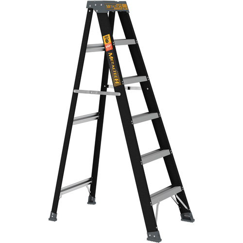 Step Ladder, 6', Fibreglass, 250 lbs. Capacity, Type 1 St. Lawrence Industrial & Safety Supply