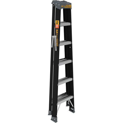 Step Ladder, 6', Fibreglass, 250 lbs. Capacity, Type 1 St. Lawrence Industrial & Safety Supply