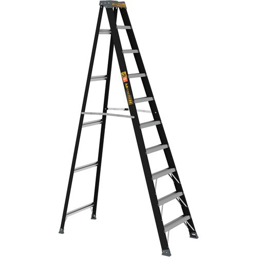 Step Ladder, 10', Fibreglass, 250 lbs. Capacity, Type 1 St. Lawrence Industrial & Safety Supply