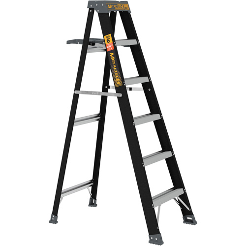 Escabeau avec plateau &agrave; peinture, 6', Fibre de verre, Capacit&eacute; 250 lb, Type 1 St. Lawrence Industrial & Safety Supply