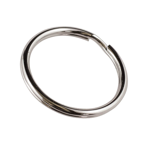 Split Ring, 10.87 mm, Zinc Plated St. Lawrence Industrial & Safety Supply