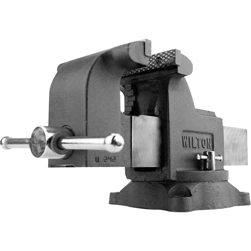 Shop Vises, 4" Jaw Width, 2-3/4" Throat Depth St. Lawrence Industrial & Safety Supply