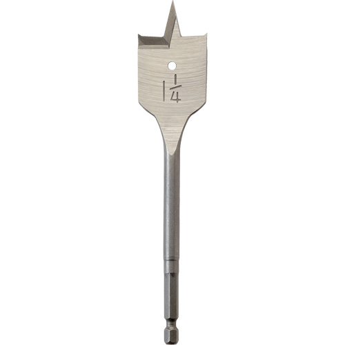 M&egrave;che plate, Diam&egrave;tre de 1-1/4", Tige 1/4" hex, Longeur de 6" St. Lawrence Industrial & Safety Supply