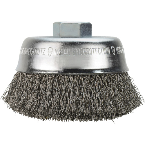 Carbon Steel Crimped Wire Cup Brush St. Lawrence Industrial & Safety Supply