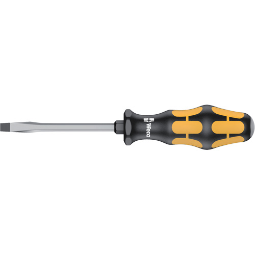 Slotted Demolition Screwdriver, 1/4", 8-1/8" L, Plastic Handle St. Lawrence Industrial & Safety Supply