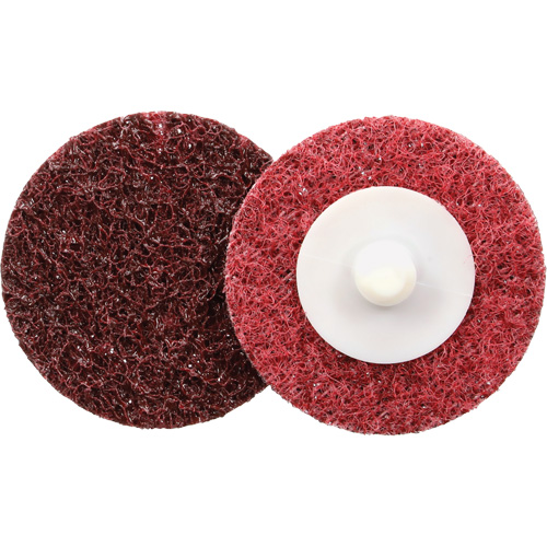 Disque de conditionnement de surface &agrave; remplacement rapide Standard Abrasives, 2" dia., Grain Moyen, Oxyde d'aluminium St. Lawrence Industrial & Safety Supply