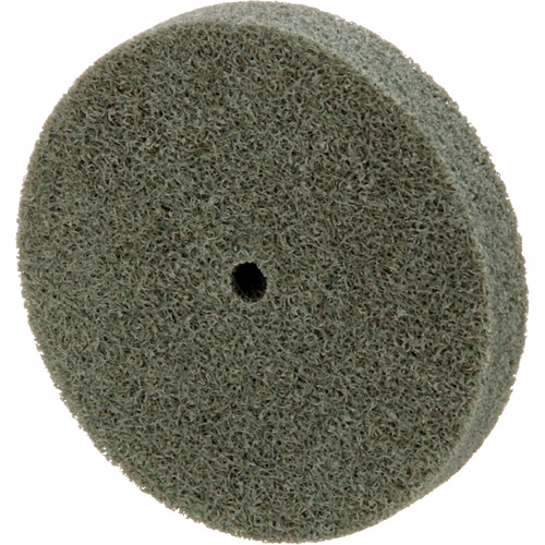 Standard Abrasives 500 Series Soft Density Unitized Wheels, 3" x 1/2", 1/4" Arbor, Medium Grit, Aluminum Oxide St. Lawrence Industrial & Safety Supply