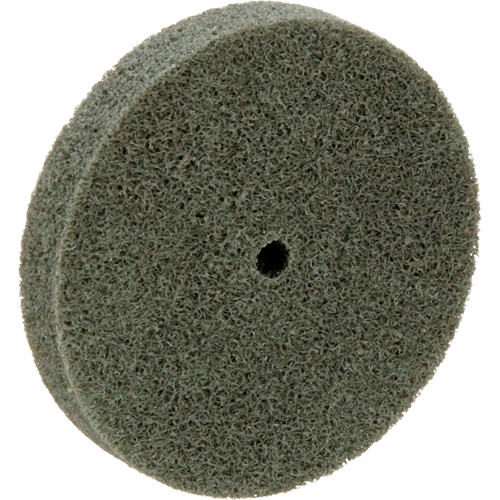 Standard Abrasives 500 Series Soft Density Unitized Wheels, 3" x 1/2", 1/4" Arbor, Medium Grit, Aluminum Oxide St. Lawrence Industrial & Safety Supply