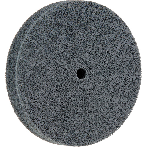 Standard Abrasives 500 Series Soft Density Unitized Wheels, 3" x 1/2", 1/4" Arbor, Fine Grit, Silicon Carbide St. Lawrence Industrial & Safety Supply