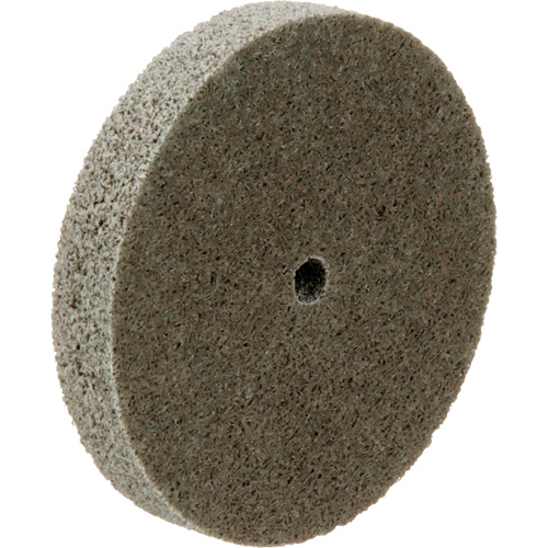 Standard Abrasives Unitized Wheel, 3" x 1/2", 1/4" Arbor, Medium Grit, Aluminum Oxide St. Lawrence Industrial & Safety Supply
