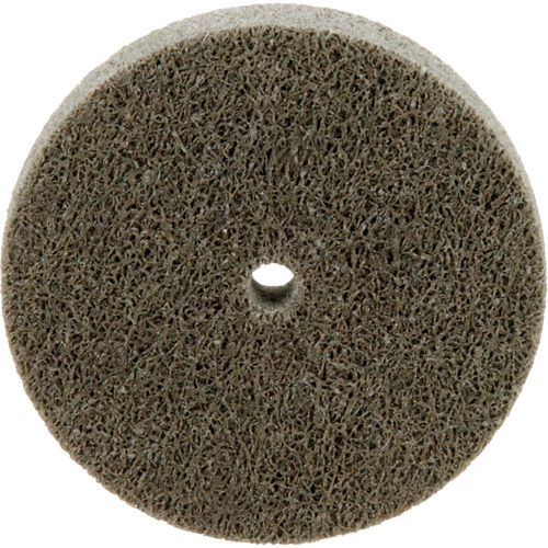 Standard Abrasives Unitized Wheel, 3" x 1/2", 1/4" Arbor, Medium Grit, Aluminum Oxide St. Lawrence Industrial & Safety Supply