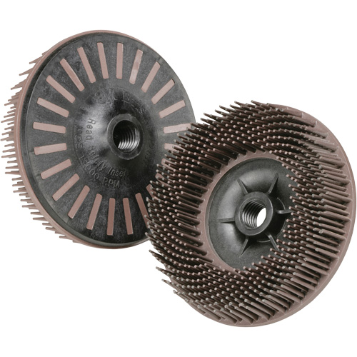 Scotch-Brite Radial Bristle Discs for Right Angle Grinders, Ceramic, 36 Grit, 4-1/2" Dia. St. Lawrence Industrial & Safety Supply