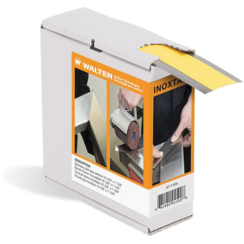 Inox Stainless Steel Tape, 0.15 mils Thick, 41.275 mm (1-5/8") x 5 m (16.375') St. Lawrence Industrial & Safety Supply