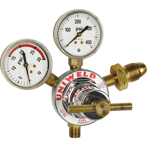 Medium-Duty Single Stage Regulator, Acetylene, CGA510 Inlet St. Lawrence Industrial & Safety Supply