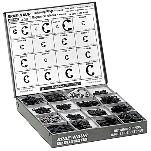 Assortiments d'anneaux externes de retenue St. Lawrence Industrial & Safety Supply