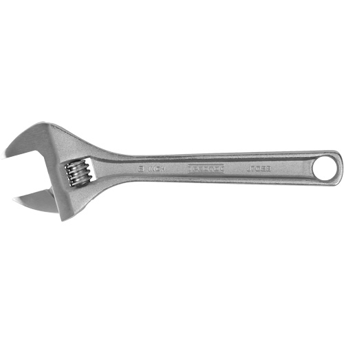 Cl&eacute; &agrave; molette, 8" lo, la max. 1-7/32", Chrome St. Lawrence Industrial & Safety Supply