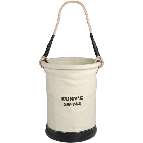 Seaux &agrave; outils robustes, 11" lo x 11" la x 16" h, Toile, Beige St. Lawrence Industrial & Safety Supply