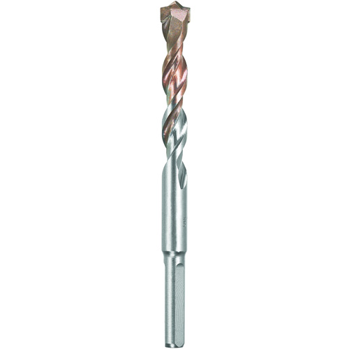 Foret &agrave; 4 cannelures pour marteau &agrave; percussion, 1/2", Tige 3 m&eacute;plats, Carbure St. Lawrence Industrial & Safety Supply