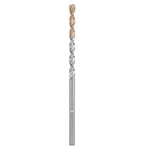 4-Flute Hammer Drill Bit, 1/4", 3-Flat Shank, Carbide St. Lawrence Industrial & Safety Supply