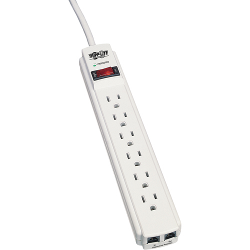 Protect-It Surge Suppressors, 6 Outlets, 720 J, 1800 W, 4' Cord St. Lawrence Industrial & Safety Supply