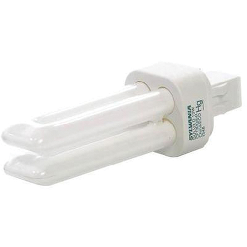 Compact Flourescent Lamps - Universal, T4X2, 13 W, 4100 K, GX23-2 Base, 10000 hrs. St. Lawrence Industrial & Safety Supply