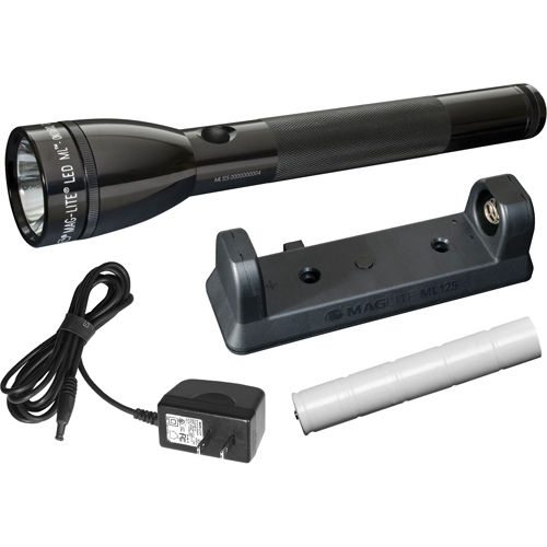 Lampes de poche ML125, DEL,  lumens, Piles Rechargeable St. Lawrence Industrial & Safety Supply