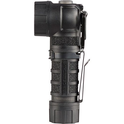 Lampe de poche &agrave; angle droit PolyTac 90 X, DEL, Piles CR123A, Polym&egrave;re St. Lawrence Industrial & Safety Supply