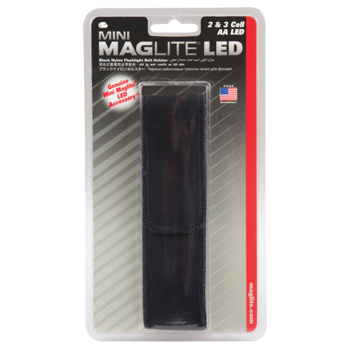 &eacute;tui de ceinture en nylon pour lampe de poche DEL &agrave; 2 piles AA, Porte-lampe de poche, Nylon, 1 Poches St. Lawrence Industrial & Safety Supply