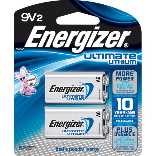 Batteries au lithium, 9 V St. Lawrence Industrial & Safety Supply