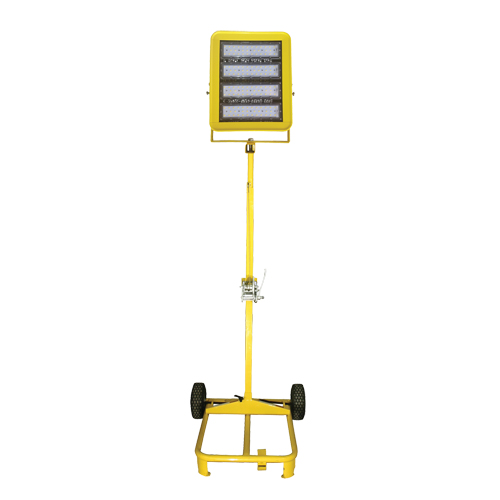 Single-Head Cart with Winch, LED, 200 W, 30000 Lumens, Aluminum Housing St. Lawrence Industrial & Safety Supply