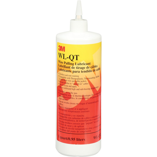 Lubrifiant pour tirage de c&acirc;bles, Bouteille pressable St. Lawrence Industrial & Safety Supply