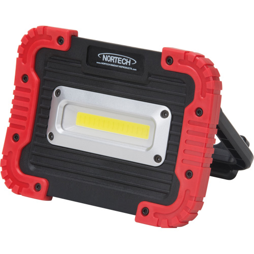 Lampe de travail portative, DEL, 10 W, 1000 lumens, Boîtier en Plastique St. Lawrence Industrial & Safety Supply