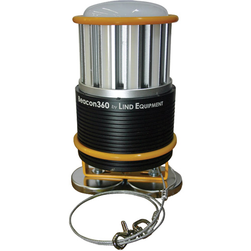 Lampe de travail portative Beacon360 GO avec fixation magn&eacute;tique, DEL, 45 W, 6000 lumens, Boîtier en Aluminium St. Lawrence Industrial & Safety Supply
